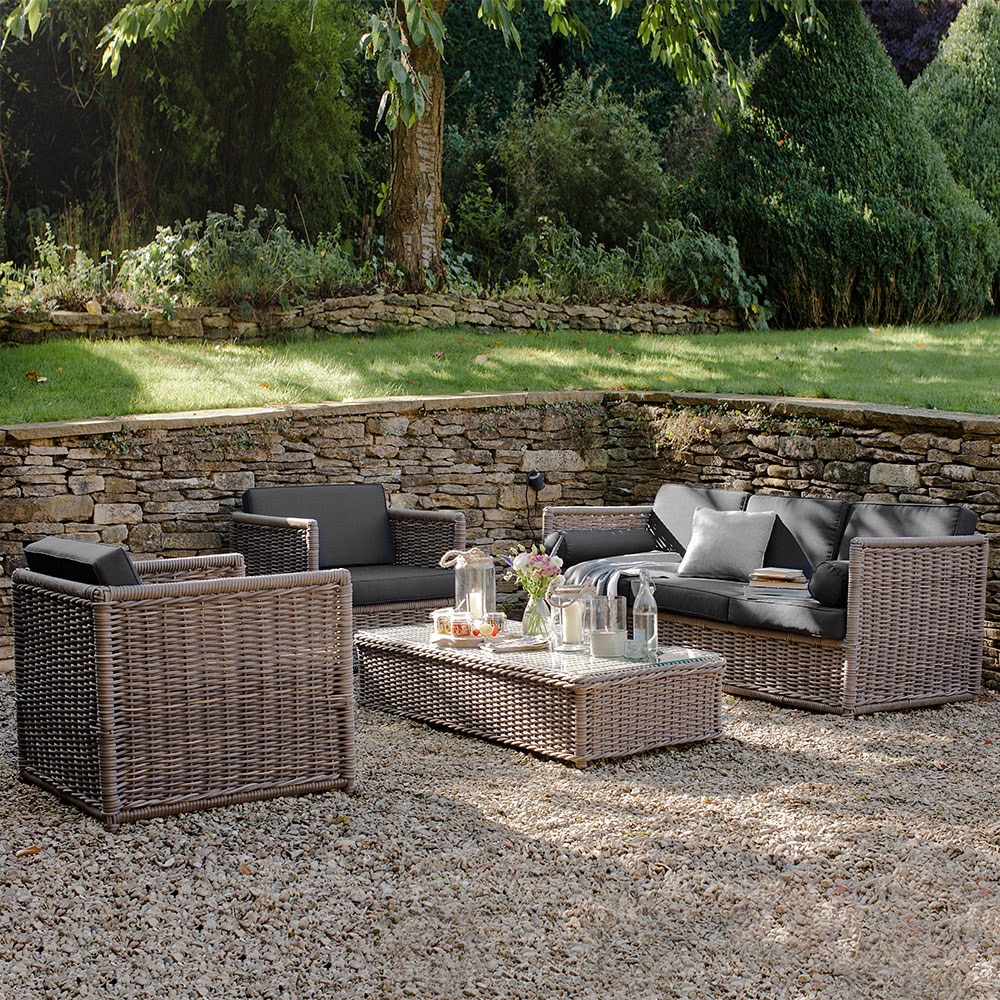 salon, de, jardin, en, resine